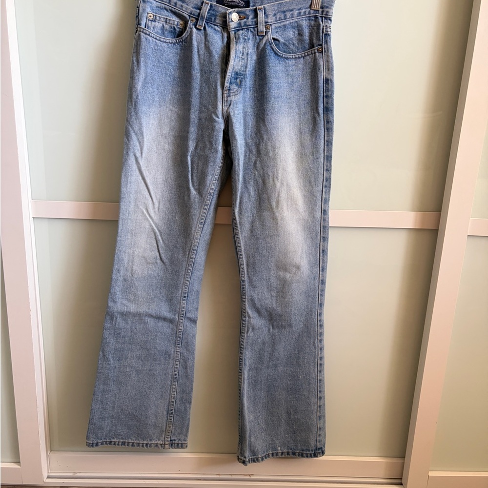 LONDONJEAN Women’s Light Blue Bootcut Jeans